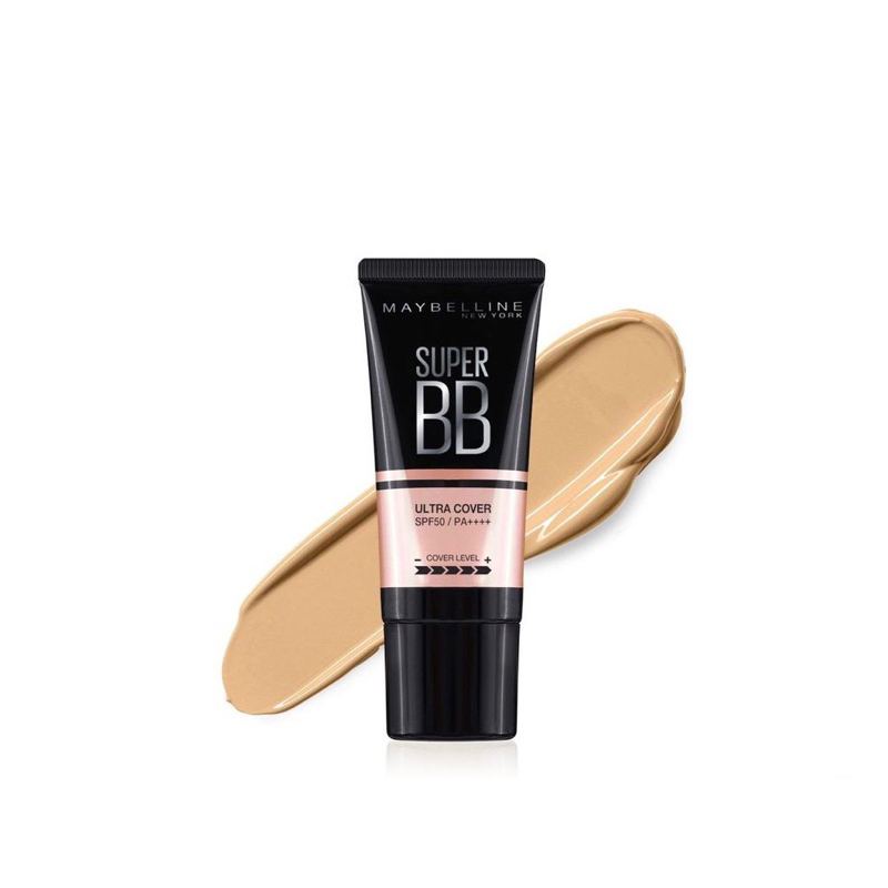 MAYBELLINE NEW YORK Super BB Ultra Cover SPF50 PA++++ บีบีครีม 30ml