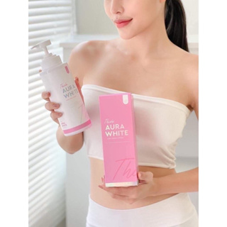 โลชั่นออร่าไวท์ ธิดา เดลี่ Thida Aura White Daily Body Lotion (400 ml.)