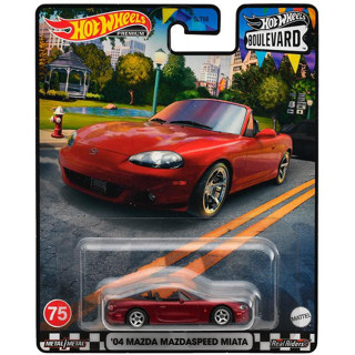 รถเหล็ก HOTWHEELS Premium Boulevard - 04 Mazda Mazdaspeed Miata V (HWP2023_#HKF22)