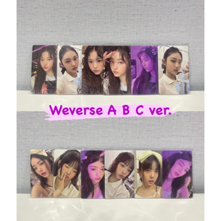 NewJeans Weverse ver A B C