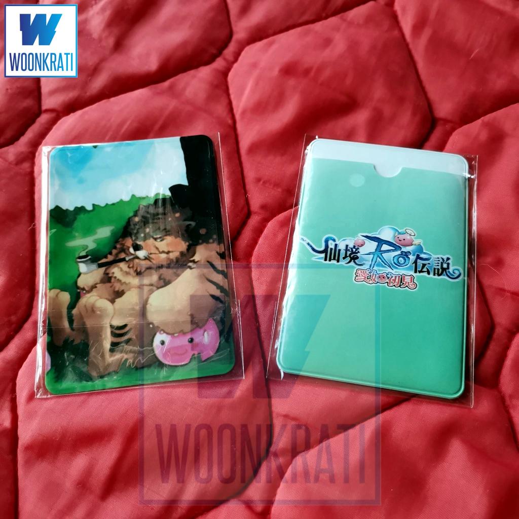 ซองใส่บัตรพนักงาน ซองพลาสติกใส่บัตร ลาย Bossเสือ EDDGA จากเกมส์ Ragnarok Mobile by Gravity (จากงานTa