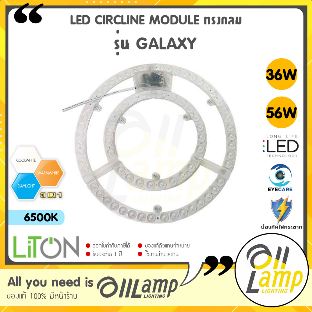 Liton GALAXY แผงไฟ LED