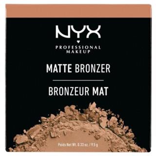 ของแท้/พร้อมส่ง NYX Matte Bronzer 9.5g. นิกซ์ บรอนเซอร์เนื้อแมท คอนทัวร์ใบหน้า