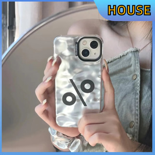 💲คูปองเคลม💲เคสไอโ case for iphone 11 12 เรียบง่ายและมีสไตล์ เคส 14 13 12 11 pro max ชุบ การป้องกันอย่างเต็มที่