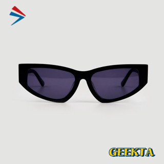 GEEKTA PIXY -  Black แว่นกันแดด แบรนด์เกาหลี ทรงแคทอาย