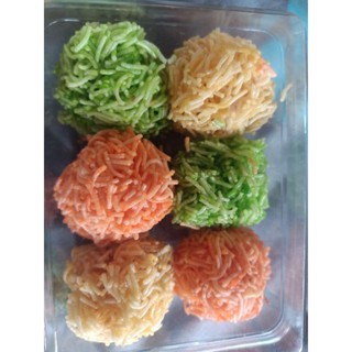 หมี่กรอบ 3รส ตลาดน้ำอัมพวา