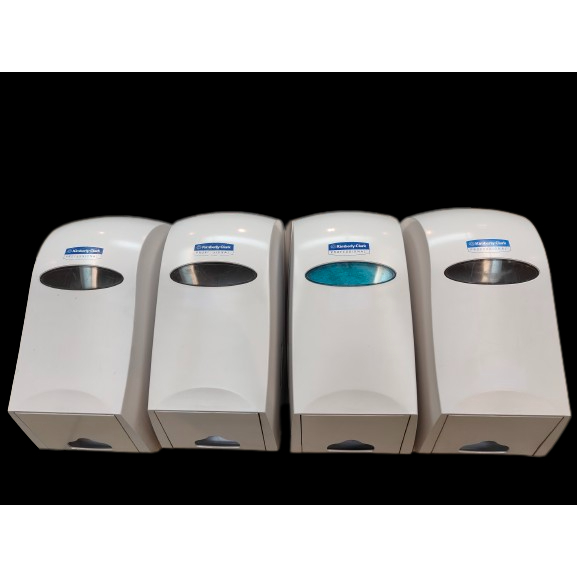 กล่องใส่กระดาษชำระแบบแผ่น (สภาพมือ 2)   SCOTT HBT WINDOWS  Series I Dispenser สภาพ 70-90 % ของแท้ 100% จาก Kimberly-Clar