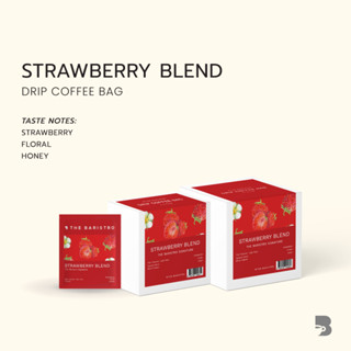 กาแฟดริป คั่วอ่อน - Strawberry Blend Drip Coffee Bag