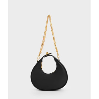 [Preorder] ✈️🇸🇬 กระเป๋า Charles and Keith 💯 รุ่น Mini Crescent Hobo Bag