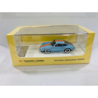 Timothy &amp; Pierre Porsche Singer 911 (964) 1/64 Blue/Orange