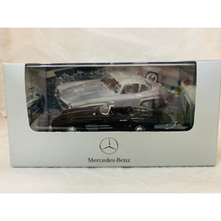 300 SL Toy Car Model 1:43 Scale Classic Vintage Alloy Cast Iron Car Black