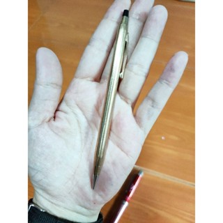 ดินสอ Cross Century Mechanical Pencil 0.9 mm V20 10K Rolled Gold มือสองญี่ปุ่นใช้งานได้ปกติ