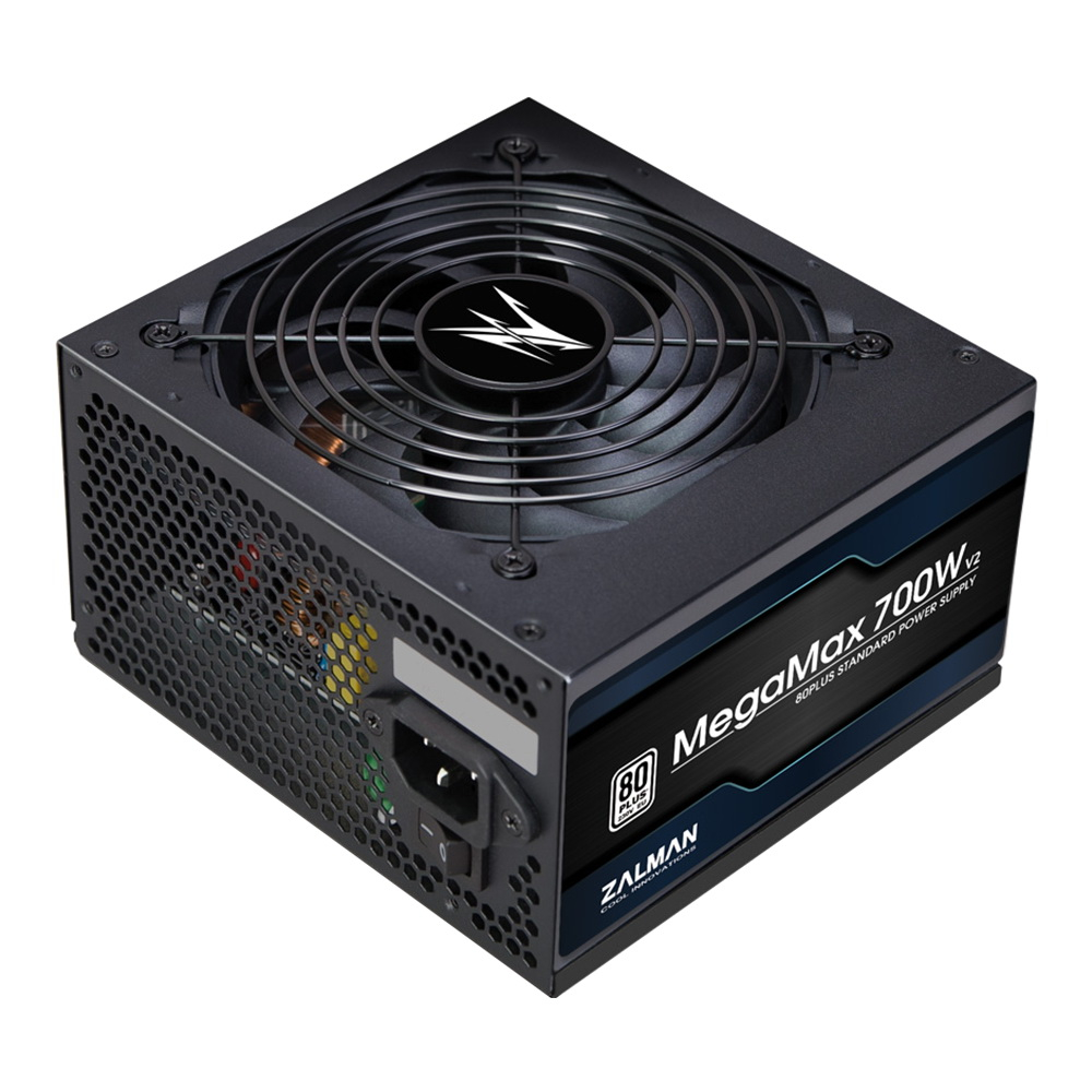 POWER SUPPLY ZALMAN MEGAMAX 700W V2 - 700W 80 Plus (ZM700-TXII) (ATX)