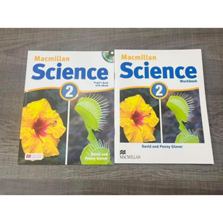 Science Macmillan Grade 2 หนังสือแบบเรียนพร้อมแบบฝึกหัด หนังสือใหม่ ไม่มีตำหนิ