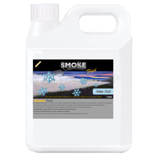 Smoke น้ำยาสโมค fog fluid นำ้ยาพ่นควัน 1000 มล สูตร Relax Cool กลิ่นหอมเย็นผ่อนคลาย นำยาสโม๊กใช้กับเครื่องสโม๊คสร้างควัน