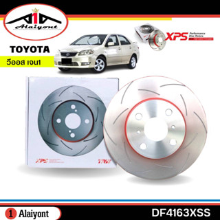 ส่งฟรี TRW XPS จานเบรค - หน้า TOYOTA Vios03 วีออส 2003-2006 จานเบรคแต่ง เซาะร่อง รหัส DF4163XSS จำนวน 1คู่