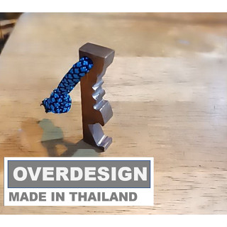 OVERDESIGN CAP OPENER ที่เปิดขวด MINIMAL #1123 BRASS ทองเหลือง MADE IN THAILAND