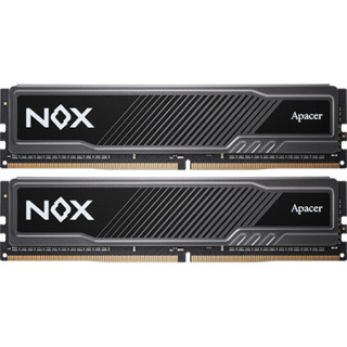 16GB (8GBX2) DDR4(3200) RAM (แรมพีซี) APACER NOX (AH4U16G32C28YMBAA-2)