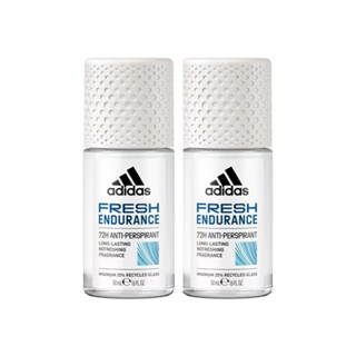 Adidas Fresh Endurancer oll On For Female อาดิดาส เฟรช เอนดูแรนซ์ โรลออน สำหรับผู้หญิง 50ml. x 2ขวด