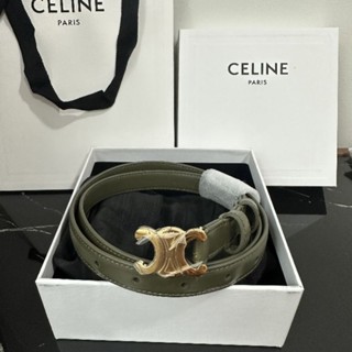 ตัวแม่ต้องมี! 🎉เข็มขัดNEW Celine Triomphe Belt 1.8cm เข็มขัดที่ฮอตที่สุดตอนนี้!!