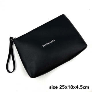 Balenciaga cash gusset pouch clutch with handle บาเลนเซียก้า คลัช กระเป๋า ของแท้