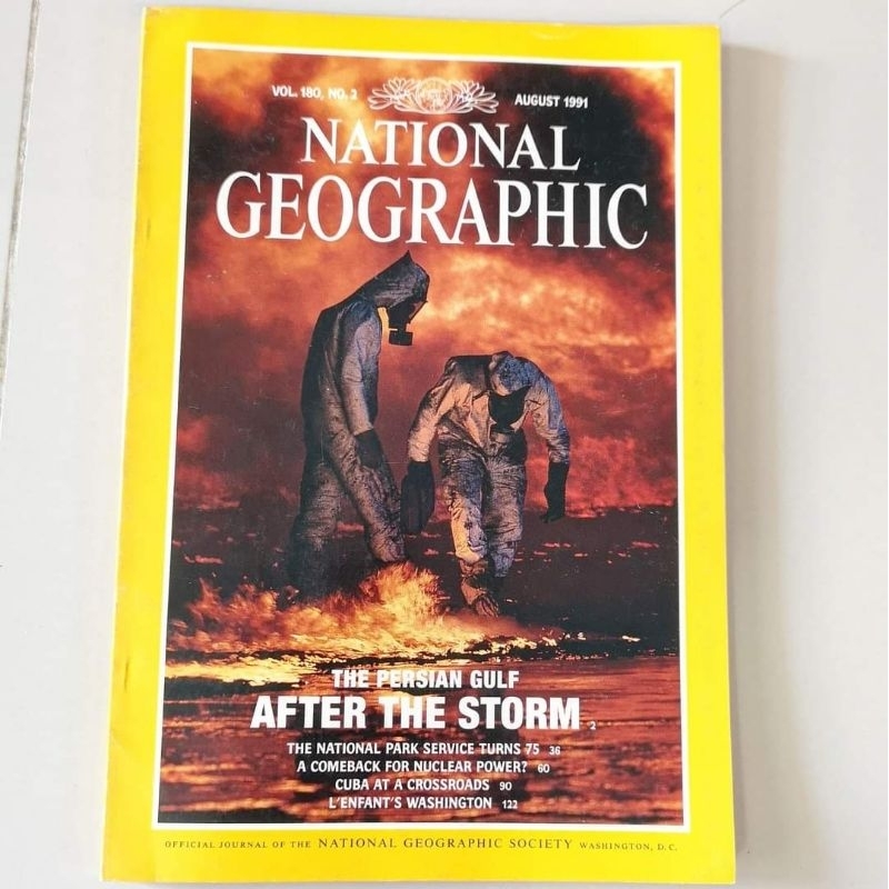 วารสาร National Geographicvolume 180 no. 2 (August 1991)