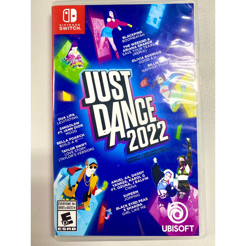 แผ่นเกม Just dance 2022 มือสอง