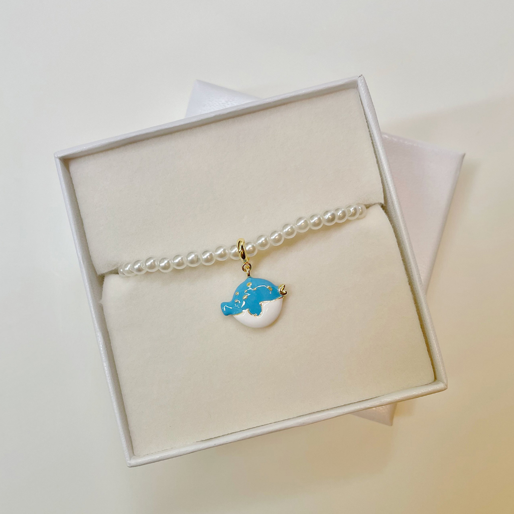 Colors Culture Sky Puffer Necklace (Free EMS)