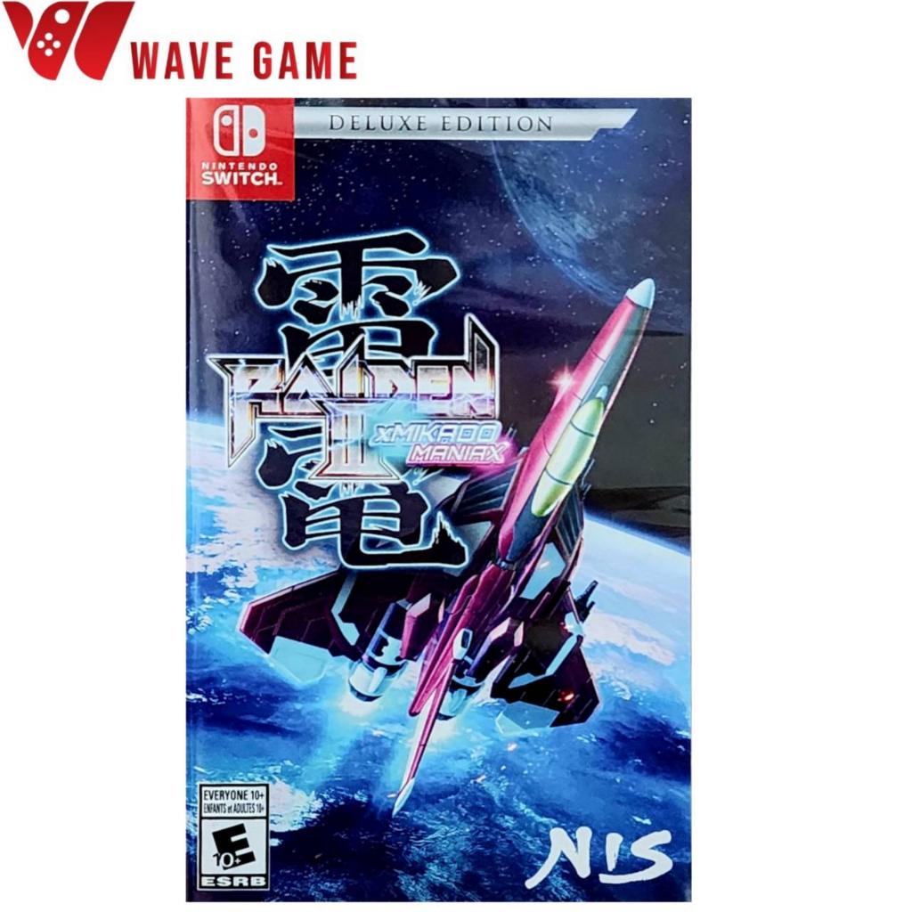 nintendo switch raiden III x mikado maniax deluxe edition ( english zone 1 )