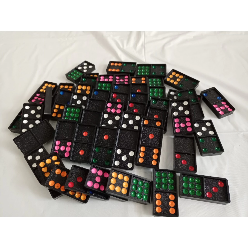 ตัวต่อโดมิโน่ เกมส์โดมิโน่ Domino Double Nine 55ชิ้น และ Domino Double Six 28ชิ้น thumbnail 3