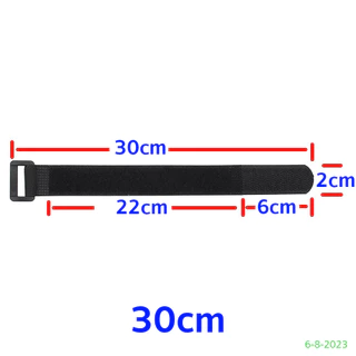 สายรัดตีนตุ๊กแก,สายรัดสายไฟ,เทปตีนตุ๊กแก ขนาด 2*20, 2*30, 2*40, 3*50 ซม สีดำ