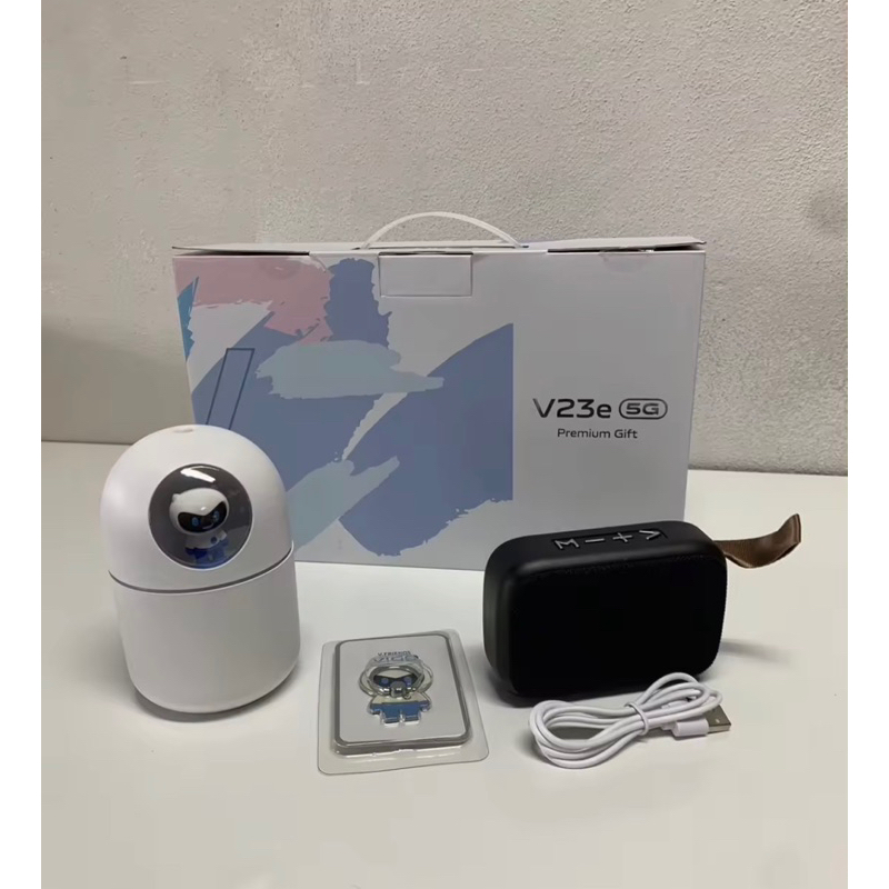 Gift Set  V23e5g  เครื่องพ่นไอน้ำ+แหวน+ลำโพงบลูทูธของแท้  Vivo