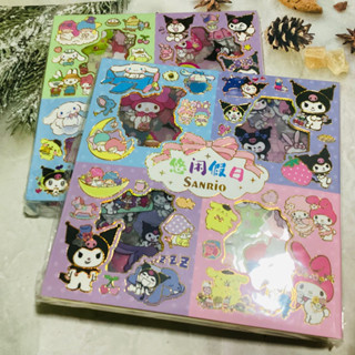 สติ๊กเกอร์ซานริโอ้ ยกกล่อง 100 ชิ้น sticker น่ารักๆ