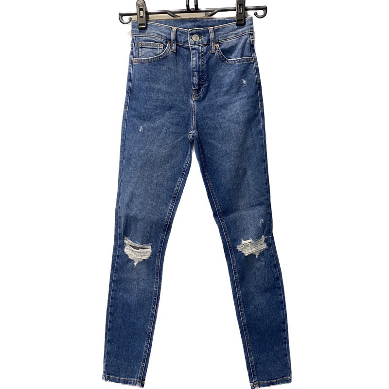 Topshop Jamie Jeans 25/32กางเกงยีนส์ ทรง skinny มือสอง แท้ 100%
