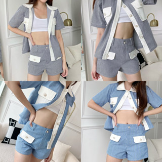 ava striped set ชุดเซ็ท