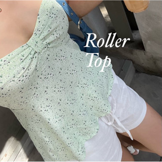 เสื้อสายเดี่ยว Roller top🛼