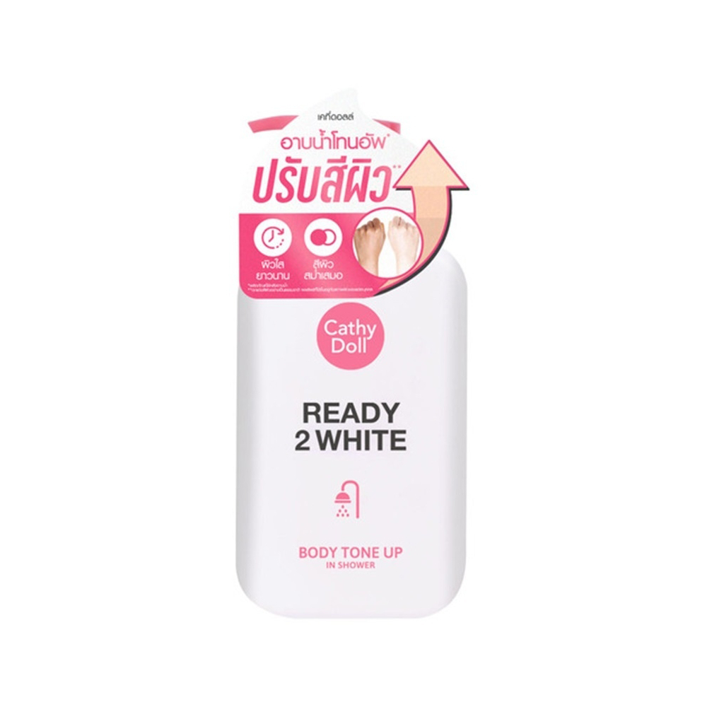 CATHY DOLL Ready 2 White Body Tone Up In Shower ผลิตภัณฑ์ทำความสะอาดผิวกาย 400ml - รูปที่ 2