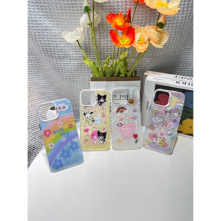เคสลายหินอ่อนการ์ตูนสุดน่ารักพิมพ์ลายชัดเจน สำหรับรุ่น11/11ProMax12/12Pro/12ProMax/13/13Pro/13ProMax/14/14Pro/14ProMax