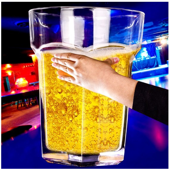 แก้วยักษ์ใหญ่ แก้วโฮการ์เด้นใหญ่ 4ลิตร hoegaarden แก้วดื่ม -มีพร้อมส่ง-