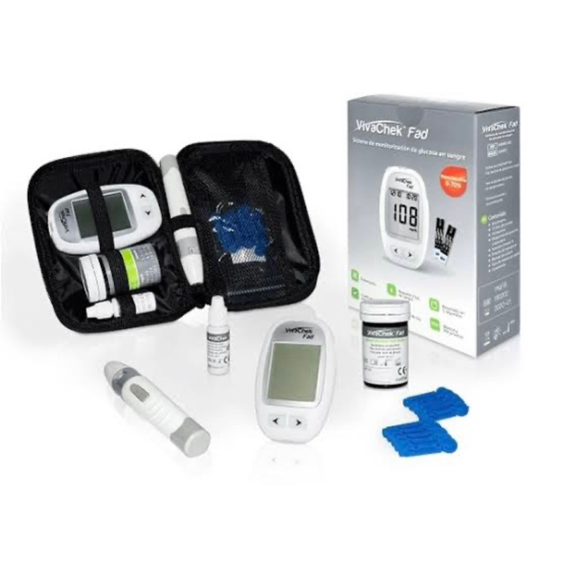 เครื่องตรวจน้ำตาลปลายนิ้วViva Chek Fad