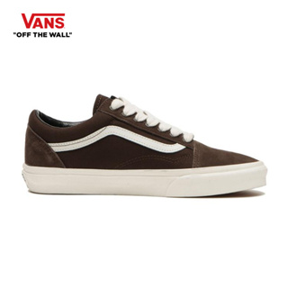 VANS OLD SKOOL - OVERSIZED LACE BROWN/BLACK รองเท้าผ้าใบ VANS ชาย หญิง