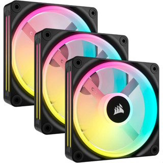 Corsair iCUE LINK QX120 RGB Black Starter Kit 3x120mm With iCUE Link HUB PWM Fan