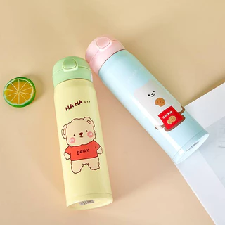 ใหม่🌸 กระติกเก็บอุณหภูมิ ลายหมี🐻🌸 🌟ข้อมูลสินค้า 🌟ขนาดผลิตภัณฑ์ : 7 cm. X 21.5 cm. 🌟 วัสดุ : สแตนเลส 304 มีผนัง 2 ชั้นแ
