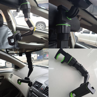 Mobile phone holder in car/Holder cameraที่ยึดมือถือกับรถ/ที่จับมือถือกับกระจกมองหลัง ปรับความยาว สูงได้ หมุนได้