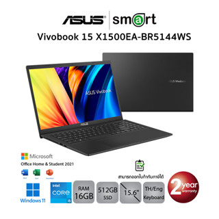 Asus Vivobook 15 X1500EA-BR5144WS i5-1135G7/8GB/512GB/Win11+Office (Indie Black)