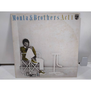 1LP Vinyl Records แผ่นเสียงไวนิล Monta &amp; Brothers Acti  (E16E56)