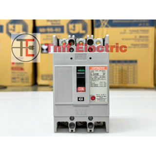 Hitachi S-50SB 380VAC (40A, 50A) เซอร์กิตเบรกเกอร์ ชนิด 3 Pole