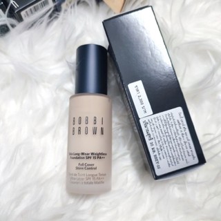 รองพื้น Bobbi brown Skin longwear weightless foundation