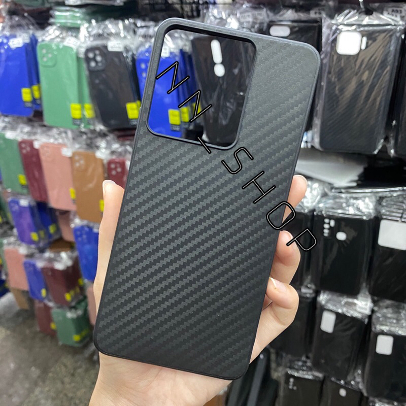 🚚สินค้าพร้องส่งในไทย📮เคสTPU ลายคาร์บอน เคฟล่า ดำด้าน เคสบาง เบา สำหรับรุ่น Vivo Y36(4G)/Y36(5G)(ตรงรุ่น)