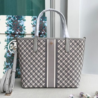 Tory Burch - Small Gemini Tote Bag หลายสี.